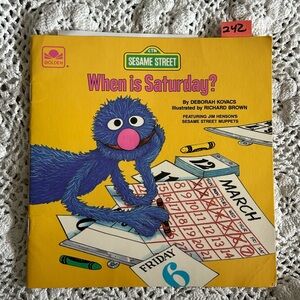 Sesame Street Golden Book: When is Saturday